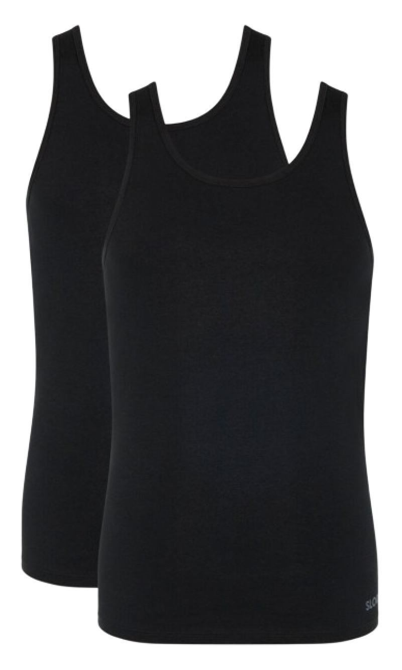 Sloggi MEN Go ABC 2.0 Tank Top 2-Pack zwart M -