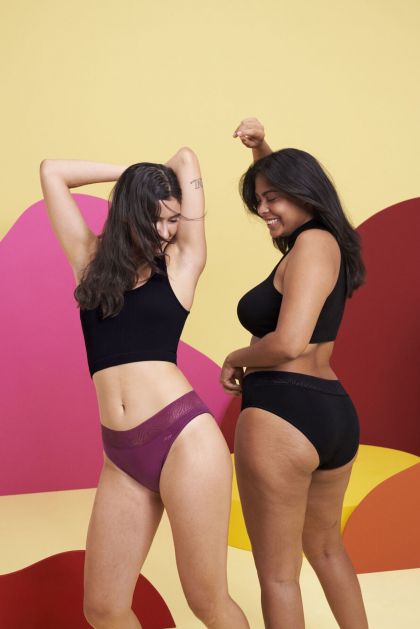 Sloggi Period Pants Hipster Medium zwart S -