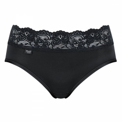 Sloggi Romance Midi zwart 38