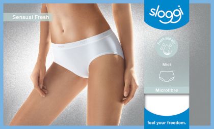 Sloggi Sensual Fresh Midi wit 44