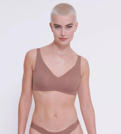 Sloggi Zero Feel 2.0 Soft Bra taupe S+ -