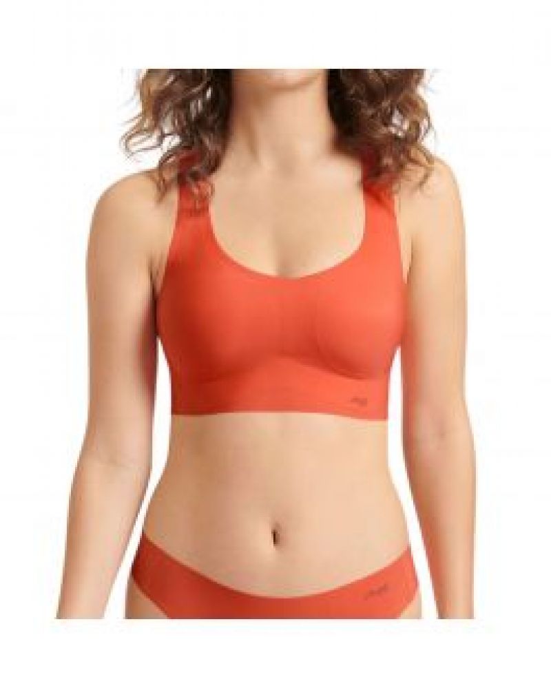 Sloggi Zero Feel Top X oranje Xl -
