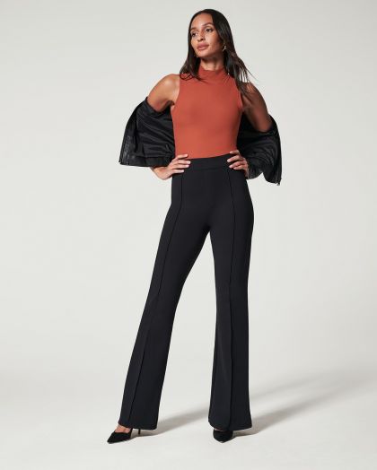 Spanx The Perfect Pant -Hi-Rise Flare zwart L -