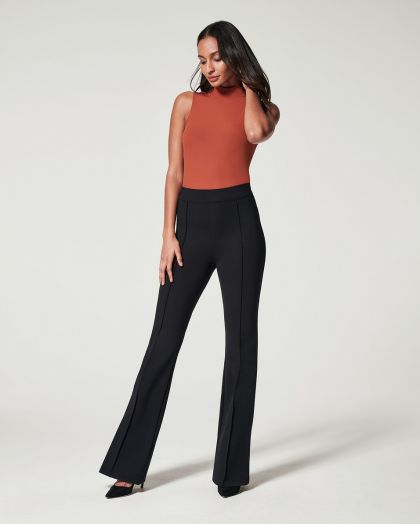 Spanx The Perfect Pant -Hi-Rise Flare zwart L -