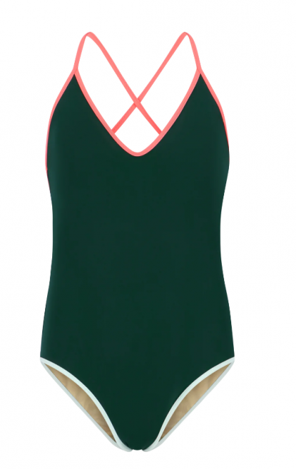 Strawberry Badpak Green groen 10/11 Jaar -