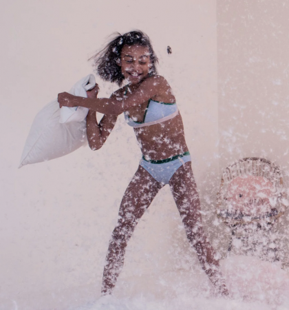 Strawberry Top BLUE/GREEN blauw 18/19 Jaar -