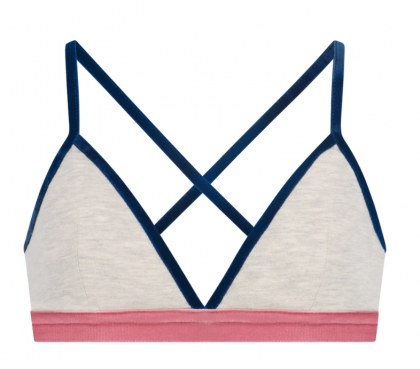 Strawberry Top GREY/BLUE roos 10/11 Jaar -