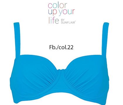 Sunflair Voorgevormde bikini blauw 40 C