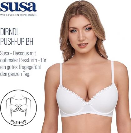 Susa Push-up BH wit 70 B