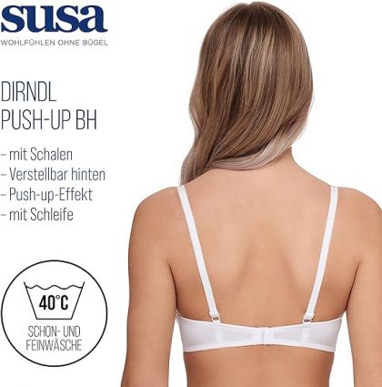 Susa Push-up BH wit 70 B