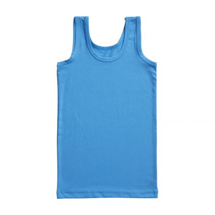 Ten Cate Basic kids boys shirt blauw 98/104 -