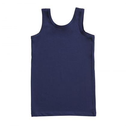 Ten Cate Basic kids boys shirt blauw 110/116 -