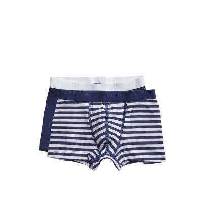 Ten Cate Basic Kids Boys Shorts 2 Pack blauw 98/104 -