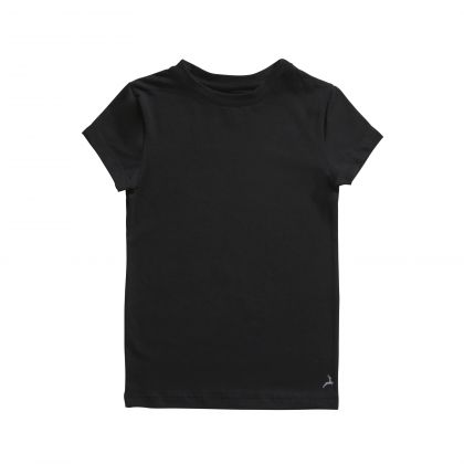 Ten Cate Basic Kids Boys T-Shirt 2Pack zwart 122/128 -