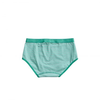 Ten Cate Basic kids girls brief 2Pack groen 134/140 -