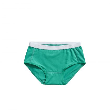 Ten Cate Basic kids girls brief 2Pack groen 134/140 -