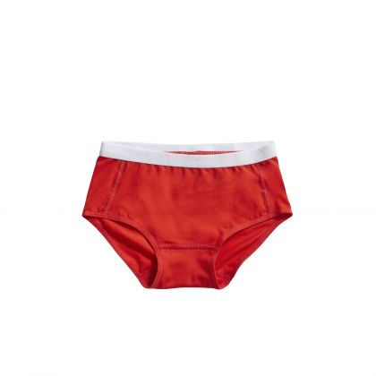 Ten Cate Basic kids girls brief 2Pack rood 110/116 -