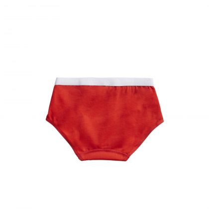 Ten Cate Basic kids girls brief 2Pack rood 110/116 -