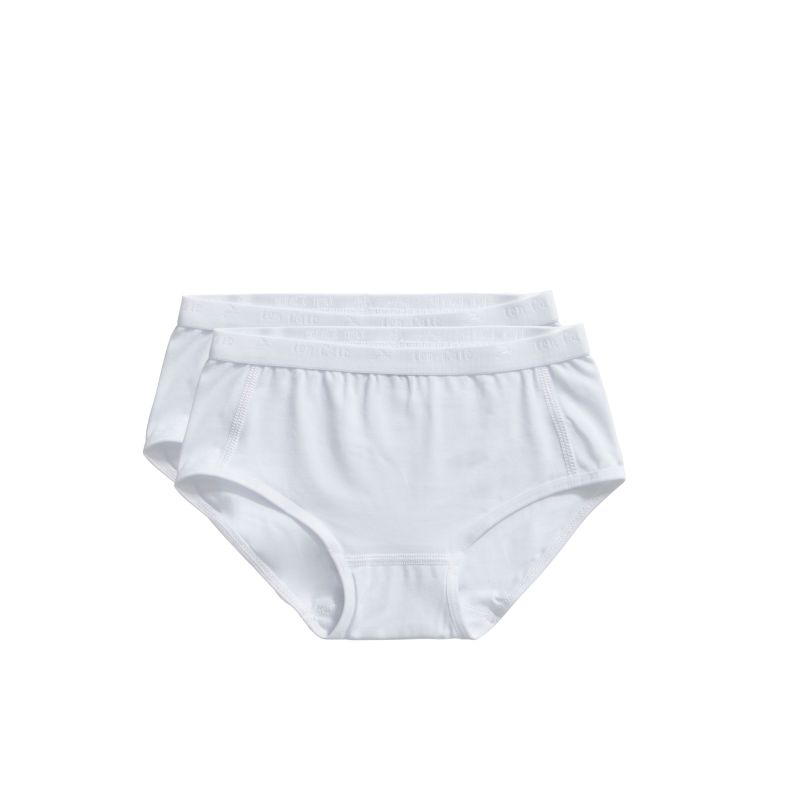 Ten Cate Basic kids girls brief 2Pack wit 110/116 -