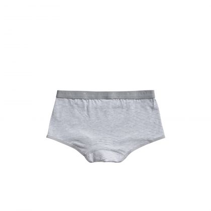 Ten Cate Basic kids girls shorts 2 Pack grijs 122/128 -