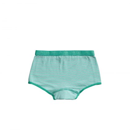 Ten Cate Basic kids girls shorts 2 Pack groen 122/128 -