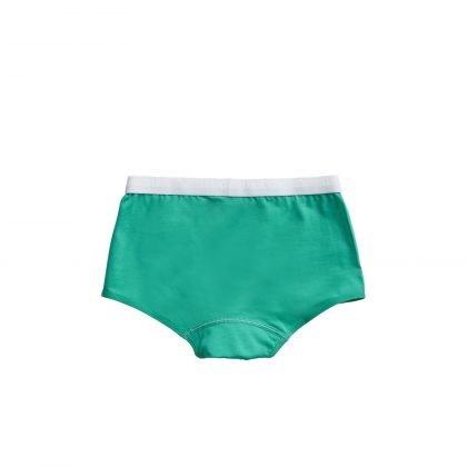 Ten Cate Basic kids girls shorts 2 Pack groen 122/128 -