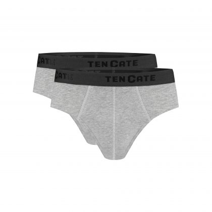Ten Cate Basic men slip 2 pack grijs Xxl -