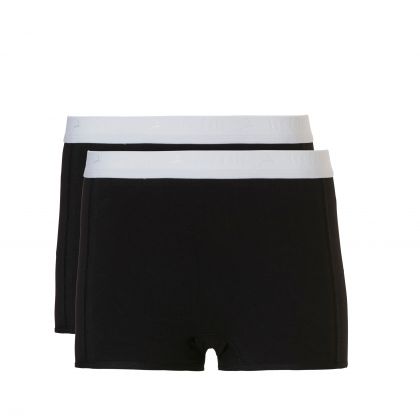 Ten Cate Basic teen girls shorts 2 Pack zwart 134/140 -