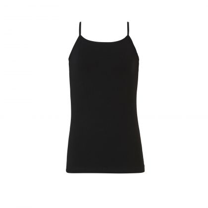Ten Cate Basic teen girls spaghetti top zwart 134/140 -