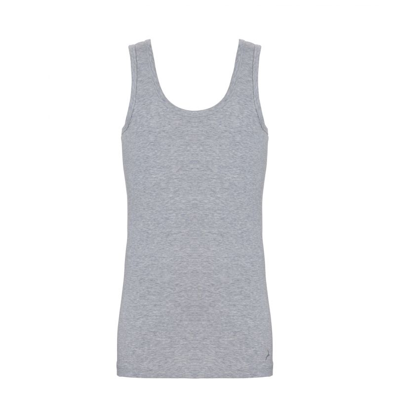Ten Cate Basic Teens Boys Shirt grijs 134/140 -