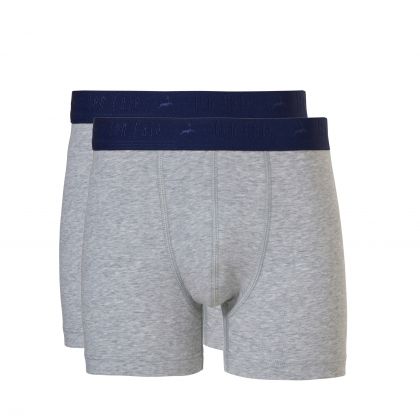 Ten Cate Basic Teens Boys Shorts 2 Pack grijs 146/152 -