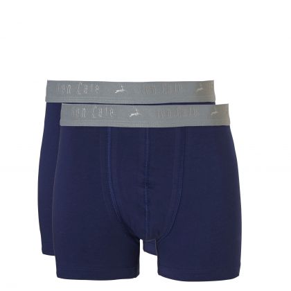 Ten Cate Basic Teens Boys Shorts 2 Pack blauw 158/164 -