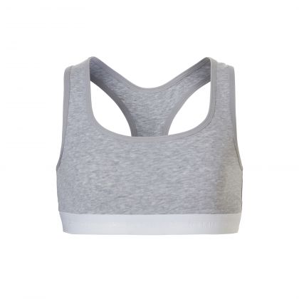Ten Cate Basic Teens Girls soft top grijs 134/140 -
