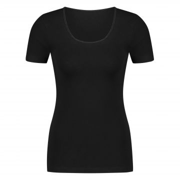 Ten Cate Basic women T-shirt zwart Xxl -