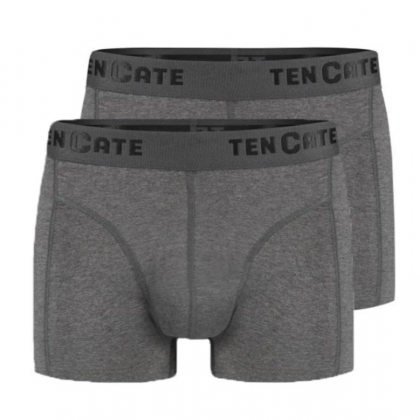 Ten Cate Basics men shorty 2 pack antraciet L -