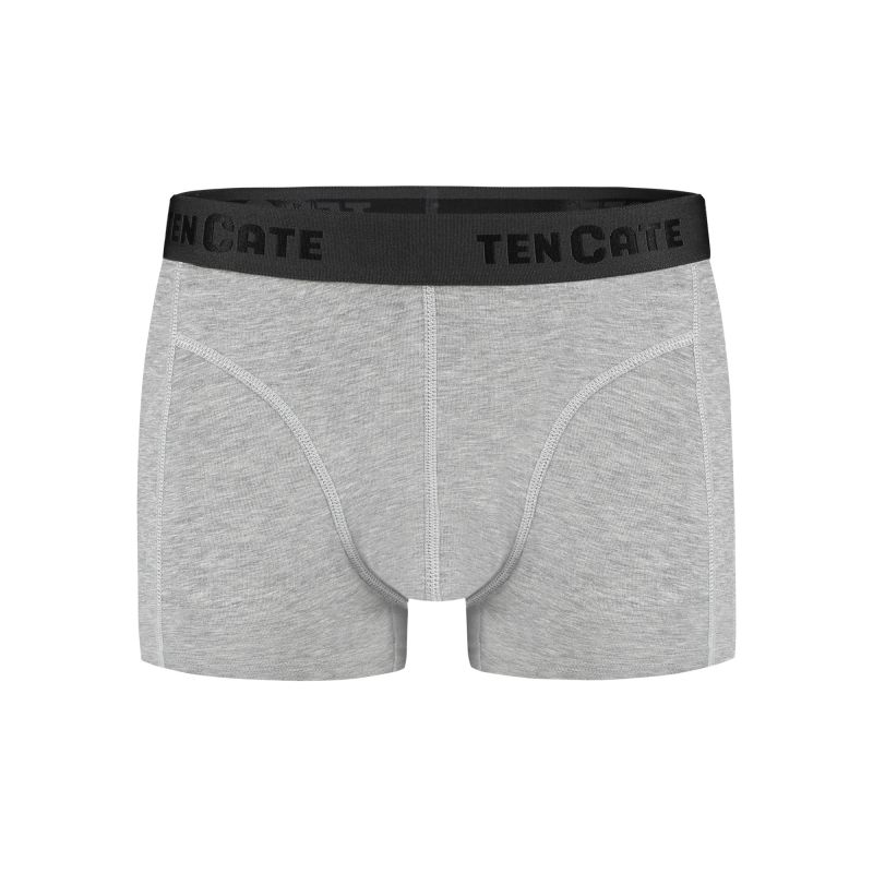 Ten Cate Basics men shorty 2 pack grijs S -