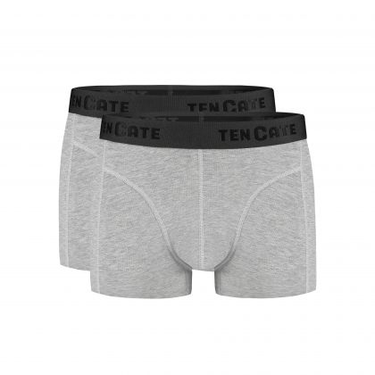 Ten Cate Basics men shorty 2 pack grijs S -