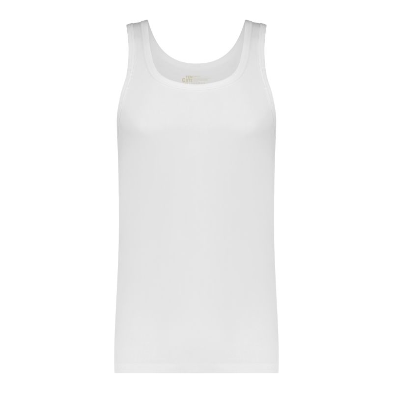 Ten Cate Basics men singlet 2 pack wit Xl -