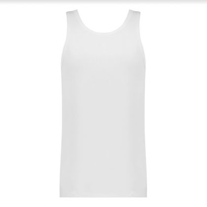 Ten Cate Basics men singlet 2 pack wit Xl -