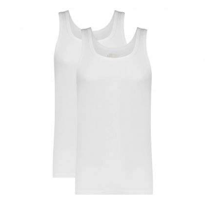 Ten Cate Basics men singlet 2 pack wit Xl -