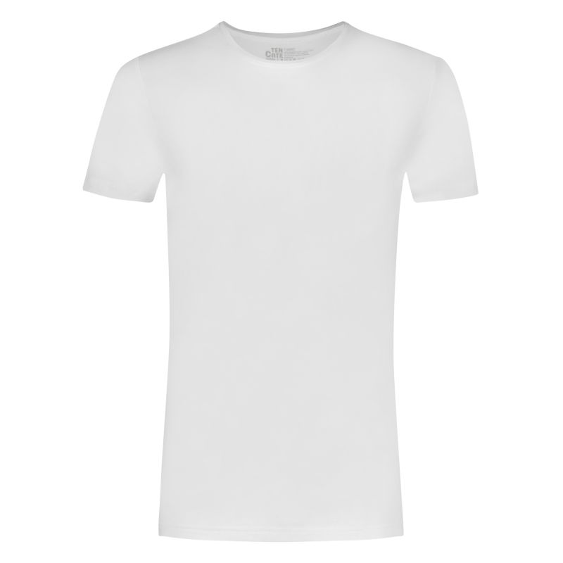 Ten Cate Basics men T-shirt 2 pack wit Xxl -
