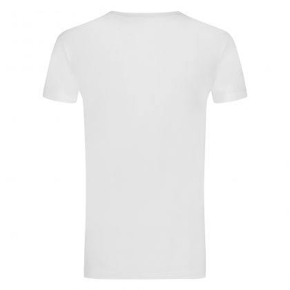 Ten Cate Basics men T-shirt high neck 2 pack wit Xxl -