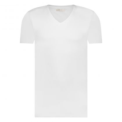 Ten Cate Basics men V-neck shirt 2 pack wit Xxl -