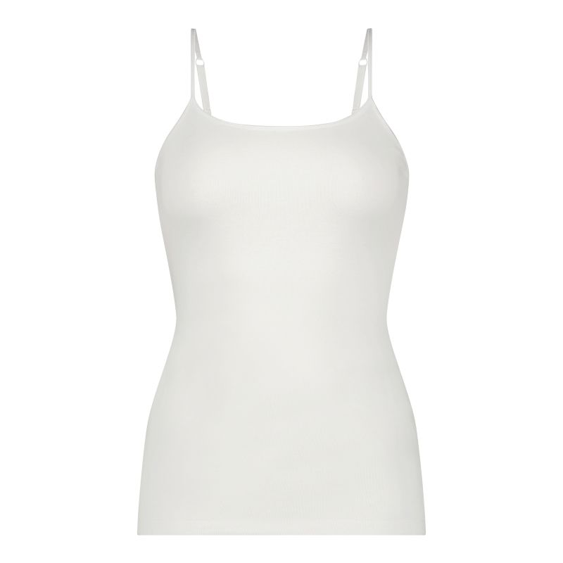 Ten Cate Basics women spaghetti top wit S -