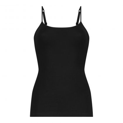 Ten Cate Basics women spaghetti top zwart S -