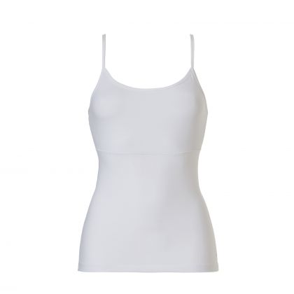 Ten Cate Cotton contour spaghetti top wit S -