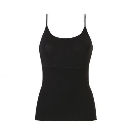 Ten Cate Cotton contour spaghetti top zwart Xl -