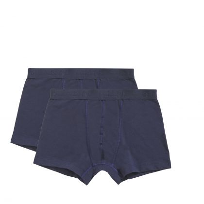 Ten Cate Cotton Stretch boys shorts 2Pack blauw 110/116 -