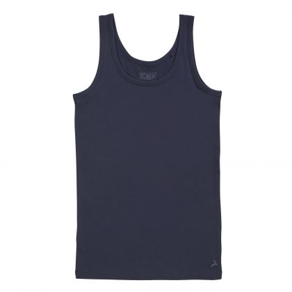 Ten Cate Cotton Stretch boys singlet blauw 98/104 -