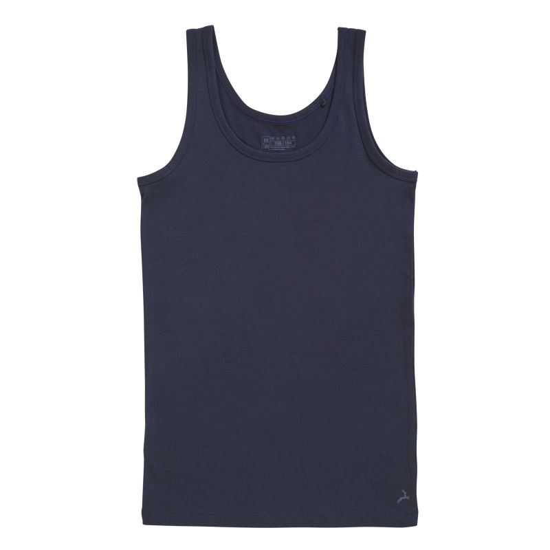 Ten Cate Cotton Stretch boys singlet blauw 98/104 -